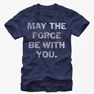 Star Wars May the Force Be With You Men's size 3xl tee shirT. NWT